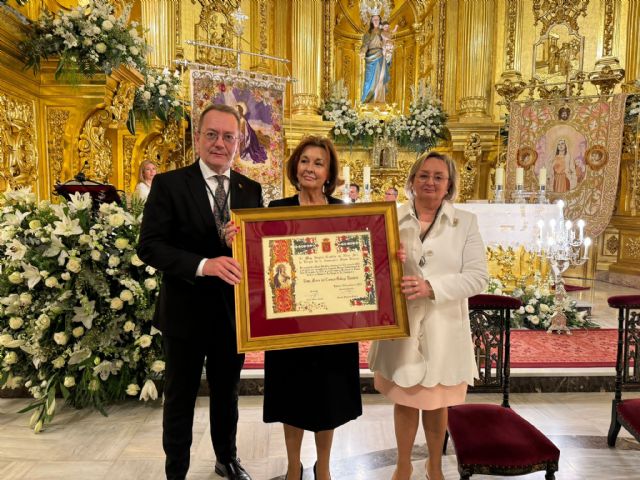 María del Carmen Gallego, Presidenta de Honor del Coro de Damas de la Virgen de la Amargura - 1, Foto 1