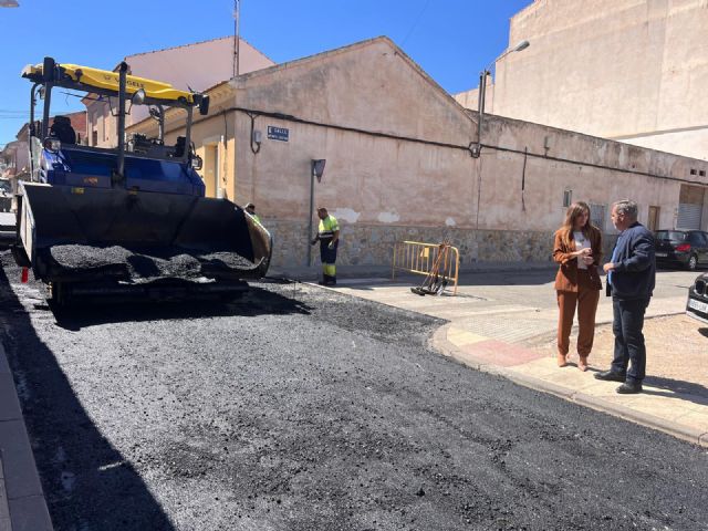 Sangonera La Verde estrena cerca de 1.500 metros cuadrados de carreteras totalmente renovadas - 5, Foto 5