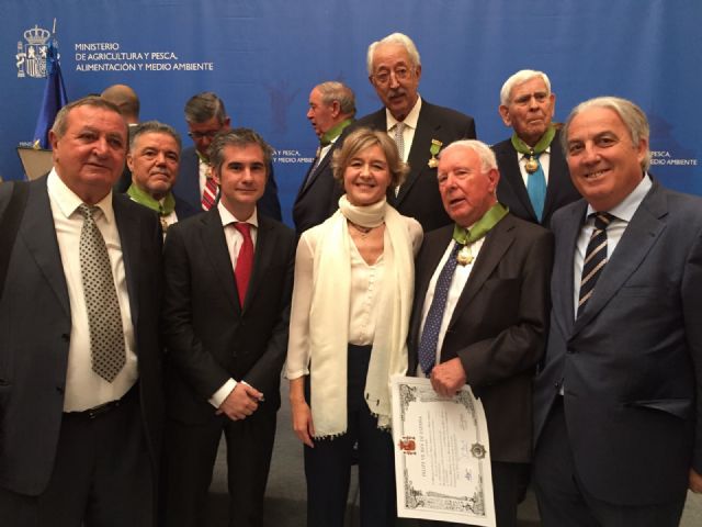 El consejero Miguel Ángel del Amor asiste en Madrid al acto de homenaje al exportador hortofrutícol a Juan García-Lax - 1, Foto 1