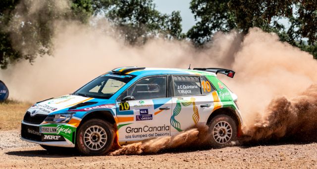 Quintana y Mujica, quintos en el rally Pozoblanco y segundos en la Copa de España de Rallyes - 1, Foto 1