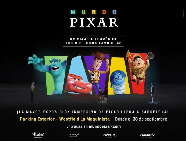 Mundo Pixar, la exposición inmersiva más grande de Pixar, abrirá sus puertas en Barcelona - 1, Foto 1