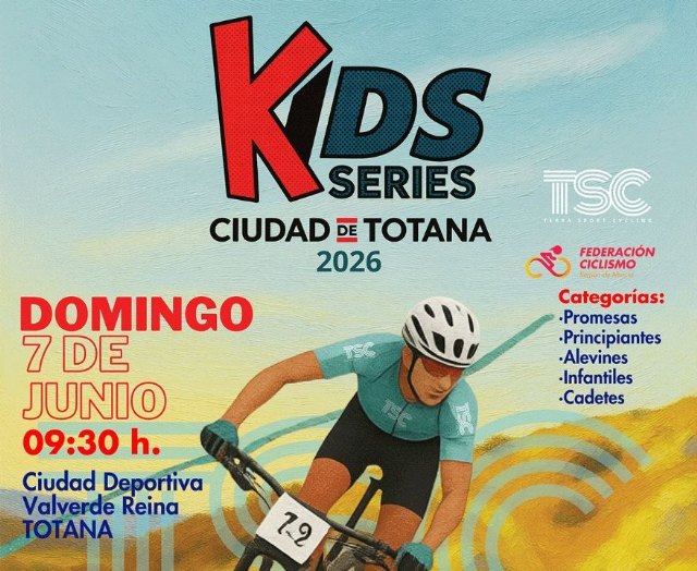 Las Kids Series Ciudad de Totana 2026 regresan el 7 de junio para impulsar el ciclismo base regional Las Kids Series Ciudad de Totana 2026 regresan el 7 de junio para impulsar el ciclismo base regional