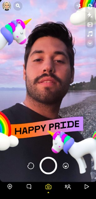 Snapchat celebra la diversidad con unas Lentes especiales para el Orgullo - 1, Foto 1