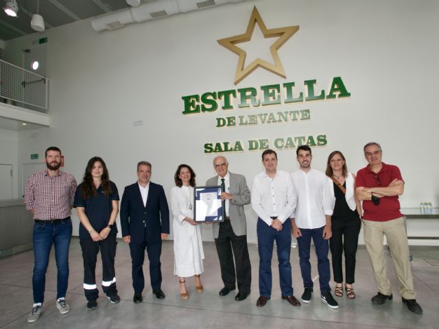 La fábrica de Estrella de Levante recibe el certificado 'Residuo Cero' de AENOR - 1, Foto 1