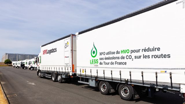 XPO Logistics será el socio oficial de transporte del 110° Tour de Francia con camiones propulsados por biocombustible sostenible - 1, Foto 1