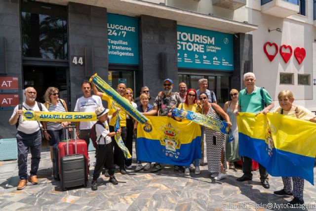 Llegan los primeros peñistas a Cartagena para celebrar el congreso de Aficiones Unidas - 1, Foto 1