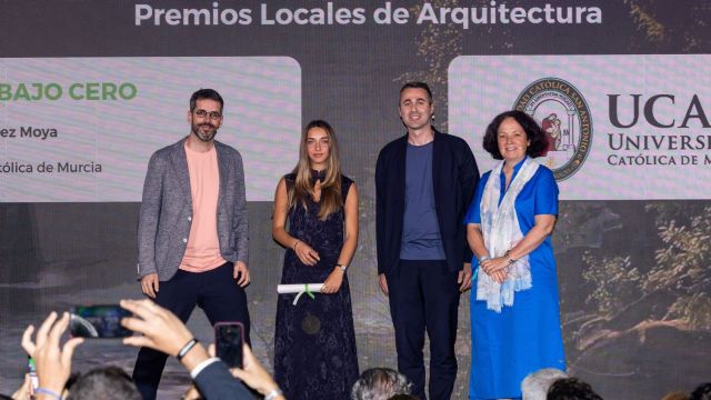 Futuros arquitectos de la Universidad Católica de Murcia,  reconocidos por los Premios Pladur® - 2, Foto 2