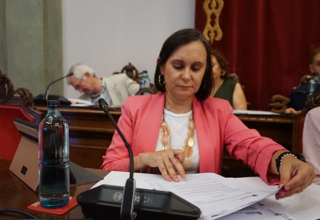 Isabel García: “Me hago cruces todos los días cuando Jáudenes dice que el Ayuntamiento tiene superávit, baja los impuestos o reduce la deuda y lo repite sin sonrojarse” Isabel García: “Me hago cruces todos los días cuando Jáudenes dice que el Ayuntamiento tiene superávit, baja los impuestos o reduce la deuda y lo repite sin sonrojarse”