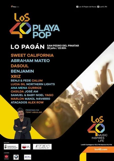 Esta noche no te pierdas 40 Playa Pop en lo Pagán - 1, Foto 1