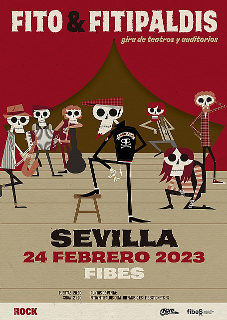 Fito y Fitipaldis anuncia nueva gira con parada, el 24 de febrero en Sevilla - 1, Foto 1