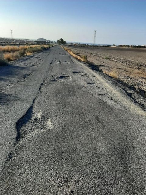 El secretario de organización del PSOE lamenta la situación de total abandono por parte del Gobierno de López Miras de las carreteras de la red regional que discurren por Águilas - 1, Foto 1