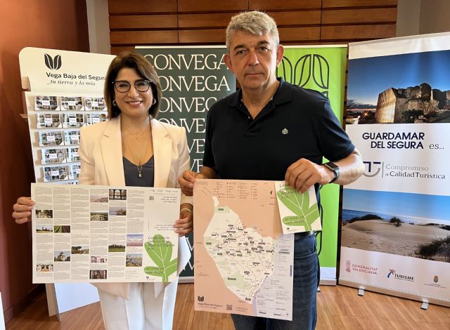 Convega edita un mapa turístico de la Vega Baja con más de 50 atractivos de todos los municipios de la comarca - 1, Foto 1