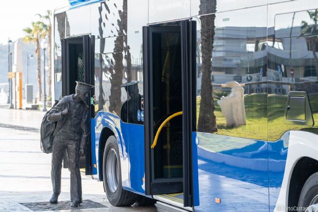 Prorrogada hasta diciembre la bonificación del precio del bus urbano en Cartagena - 1, Foto 1