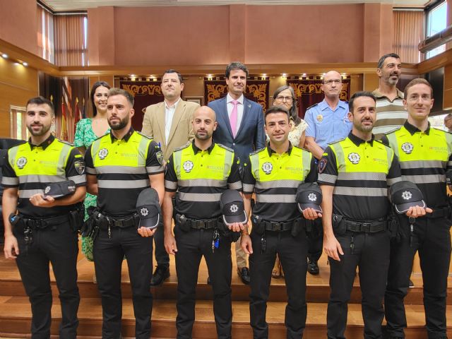 El Ayuntamiento de Molina de Segura aumenta su plantilla de Policía Local con seis nuevos agentes - 1, Foto 1