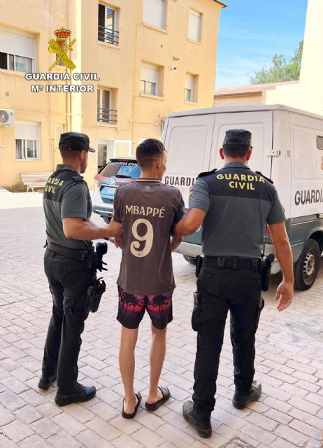 La Guardia Civil detiene a un joven, vecino de Moratalla, por el robo en un aserradero - 1, Foto 1