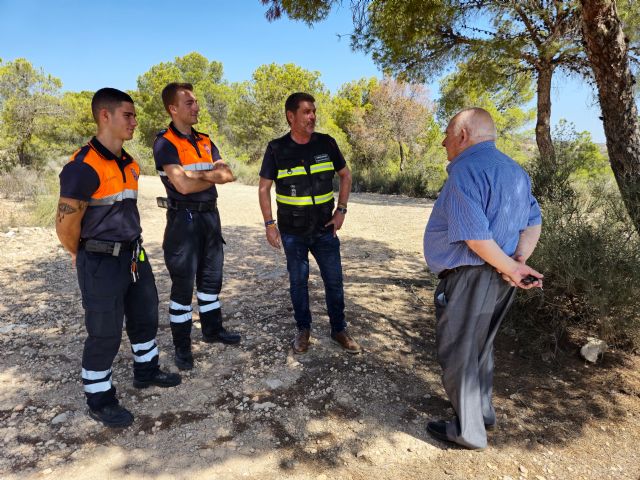 Protección Civil refuerza la vigilancia en enclaves estratégicos de Carrascoy-La Murta para prevenir incendios forestales - 1, Foto 1