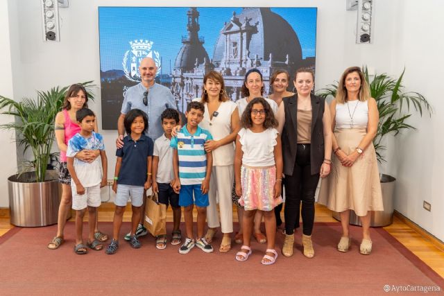 Cinco niños saharauis han disfrutado este verano de su estancia en Cartagena con familias de acogida - 1, Foto 1