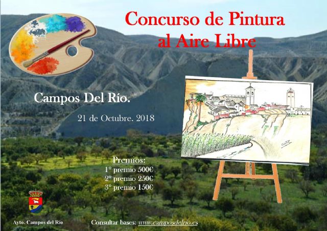 Cultura presenta el I Concurso de Pintura al Aire Libre en Campos del Río - 1, Foto 1