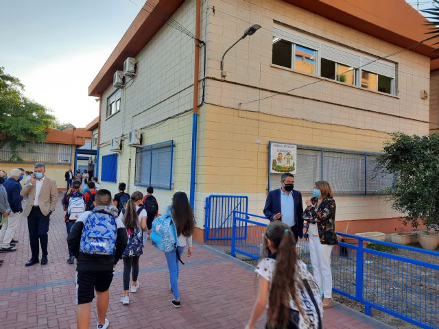 Más de 9.400 alumnos del municipio han comenzado el curso escolar 2021-22 en Alcantarilla - 3, Foto 3