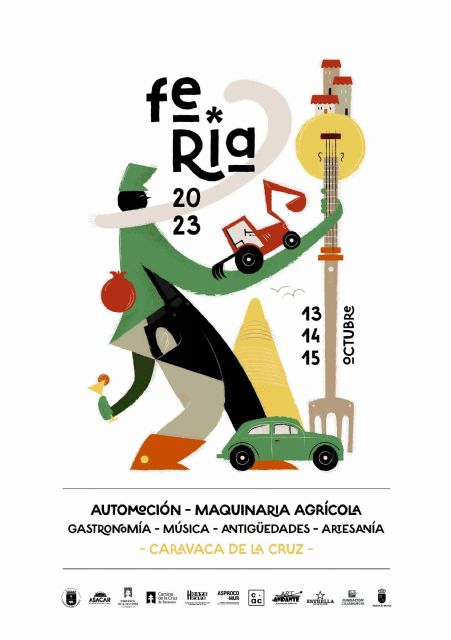 Gastronomía, música, artesanía, automoción y maquinaria agrícola, en la Feria de Caravaca 2023 - 1, Foto 1