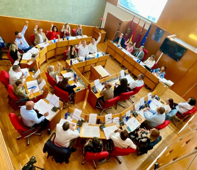 El Pleno del Ayuntamiento de Lorca aprueba la moción de Grupo Municipal Popular contra la tramitación de una Ley de Amnistía - 1, Foto 1