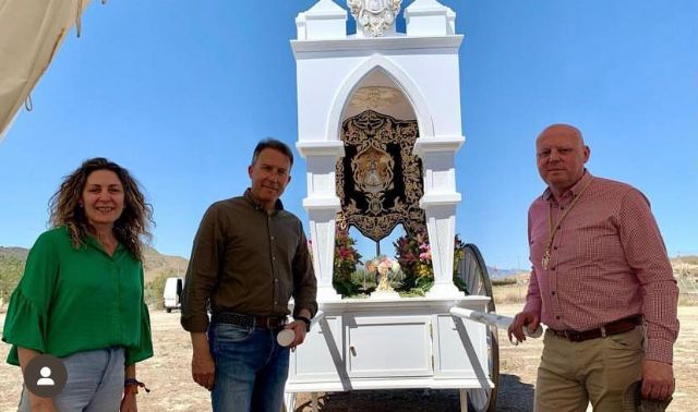 La Hermandad del Rocío de Lorca peregrina este fin de semana a la Aldea de Rocío con la asistencia del Alcalde Fulgencio Gil - 1, Foto 1