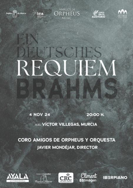 El Réquiem de Brahms resuena en Murcia de la mano de Amigos de Orpheus y Orquesta - 2, Foto 2