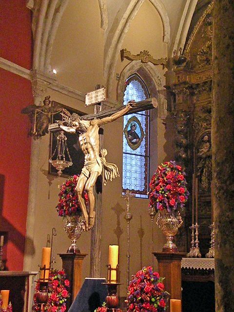 Santa Misa de Hermandad y acto de piedad al Cristo del Buen Fin en Alcalá del Río - 1, Foto 1