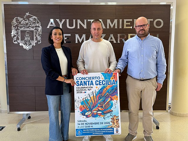 Mazarrón celebrará Santa Cecilia con un concierto de la Asociación Musical Maestro Eugenio Calderón Mazarrón celebrará Santa Cecilia con un concierto de la Asociación Musical Maestro Eugenio Calderón