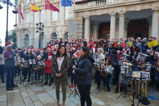 La Muestra Escolar de Villancicos reanuda sus recitales presenciales con la participación de casi 1.800 pequeños - 1, Foto 1