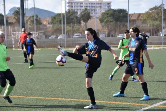 Cartagena F.C. y C.D. Lapuerta, líderes en categoría féminas - 1, Foto 1