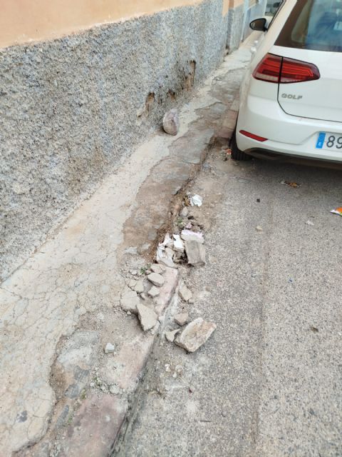 El Partido Cantonal reclama el arreglo integral de la calle Submarino y adyacentes del Barrio de Peral - 3, Foto 3