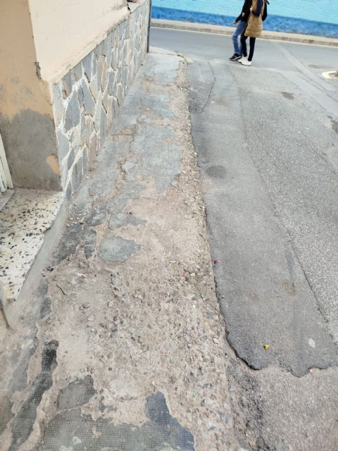 El Partido Cantonal reclama el arreglo integral de la calle Submarino y adyacentes del Barrio de Peral - 4, Foto 4