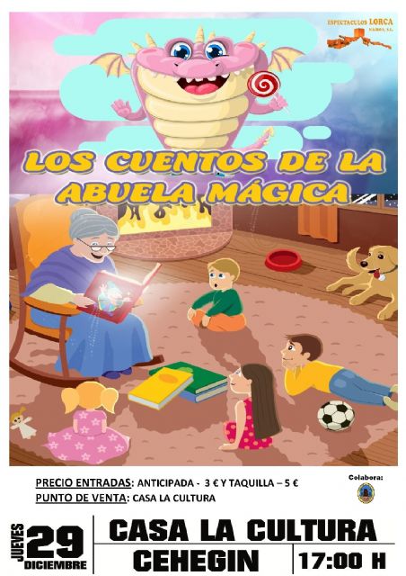 El Cuentacuentos, Los cuentos de la abuela mágica, y un taller de elaboración de accesorios para Nochevieja, mañana jueves, 29 de diciembre, en la programación de Navidad - 2, Foto 2