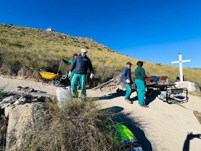 El Ayuntamiento realiza trabajos de mejora de zonas verdes en las pedanías de Zarcilla de Ramos y La Paca - 4, Foto 4