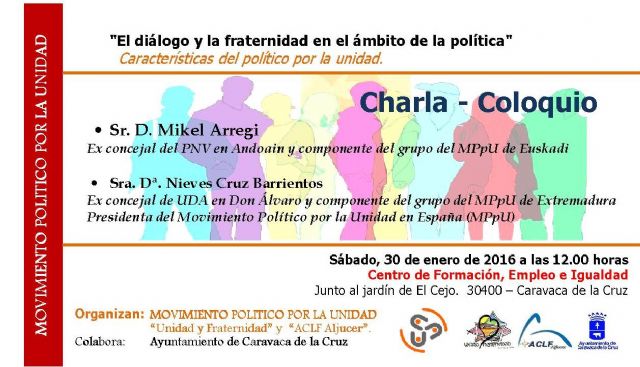 Una charla coloquio sobre diálogo y fraternidad reúne a políticos de diferentes partidos - 1, Foto 1