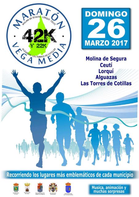 Los participantes del I Maratón de la Vega Media correrán por la AECC - 1, Foto 1