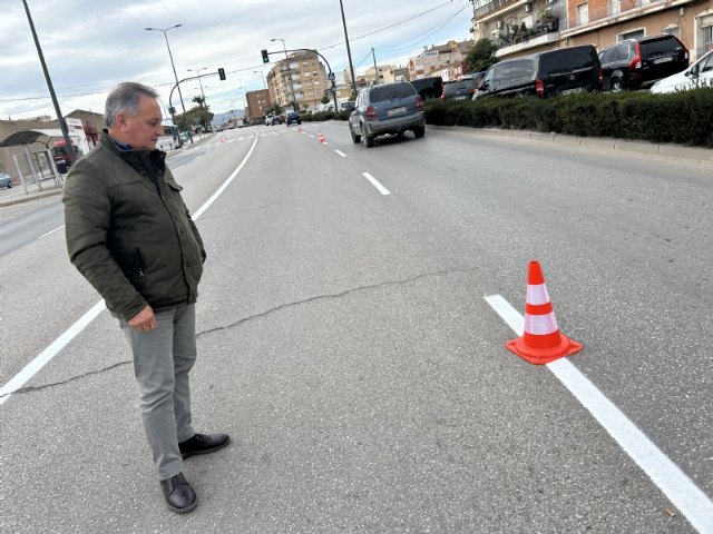 Comienzan esta semana los trabajos de repintado de la señalización horizontal, Foto 3