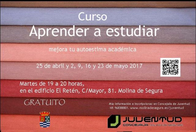 La Concejalía de Juventud de Molina de Segura organiza un curso gratuito sobre técnicas de estudio - 3, Foto 3