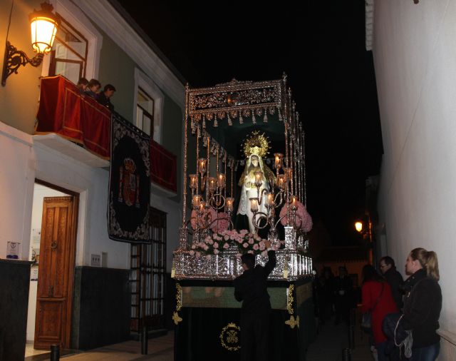 Las imágenes titulares de la Cofradía Nuestro Padre Jesús Nazareno desfilaron en la noche de Miércoles Santo - 3, Foto 3