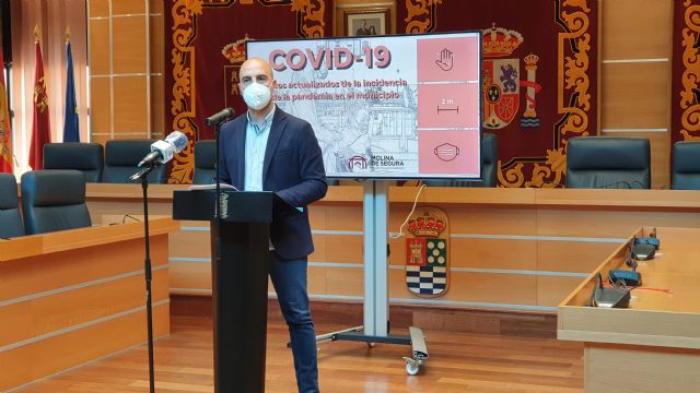 El Alcalde de Molina de Segura reclama vacunaciones masivas frente al COVID-19 en la ciudad y acusa al gobierno regional de tratar a los vecinos y a las vecinas del municipio con discriminación - 1, Foto 1