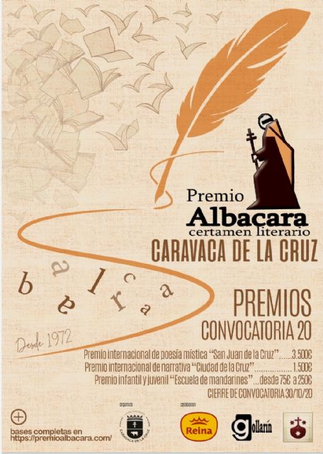 El Ayuntamiento de Caravaca de la Cruz convoca la 38 edición del Certamen Literario ´Albacara´ - 1, Foto 1