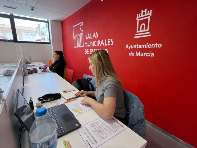 El Ayuntamiento de Murcia amplía hasta 900 las plazas repartidas en 17 salas de estudio - 2, Foto 2