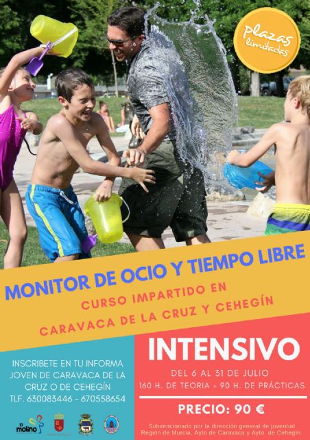 Los ayuntamientos Caravaca y Cehegín ofertan un curso para obtener la titulación oficial de Monitor de Ocio y Tiempo Libre - 1, Foto 1