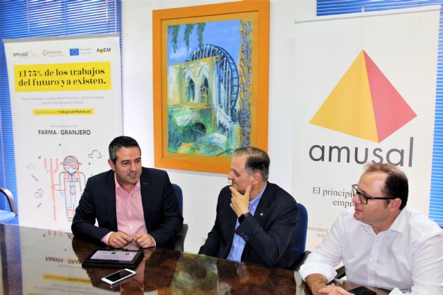 Ayuntamiento de Alcantarilla y AMUSAL suscriben un convenio de colaboración para los dos próximos años - 1, Foto 1