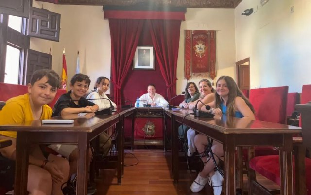 El Ayuntamiento de Mula celebra un primer Pleno Infantil - 1, Foto 1