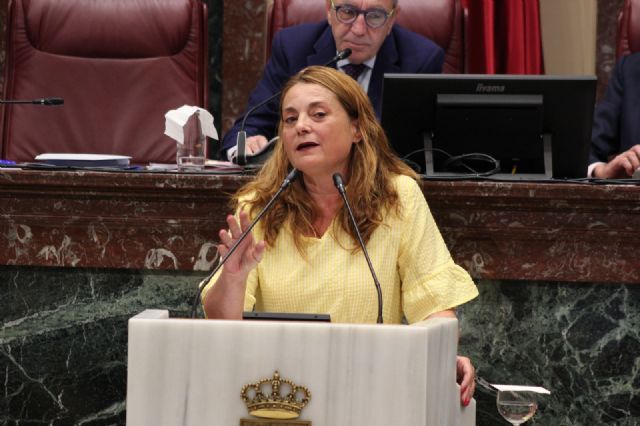 Virginia Lopo: 'El PP de López Miras vuelve a mentir para ocultar que la Región de Murcia es la segunda comunidad donde más aumenta el paro' Virginia Lopo: 'El PP de López Miras vuelve a mentir para ocultar que la Región de Murcia es la segunda comunidad donde más aumenta el paro'