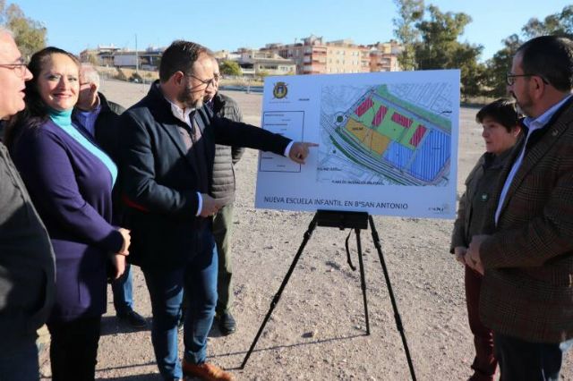 El PSOE celebra el inicio de las obras de la Escuela Infantil Pública de San Antonio gestionada por Diego José Mateos - 1, Foto 1