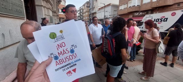 IU-Verdes denuncia la injustificable subida del 25% en la tarifa del agua potable en La Unión - 2, Foto 2