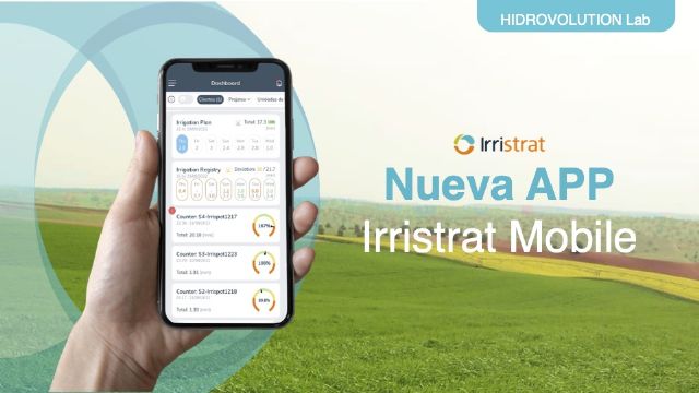 El sistema de gestión de riego Irristrat lanza su propia app - 1, Foto 1